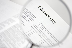 Glossary Terms